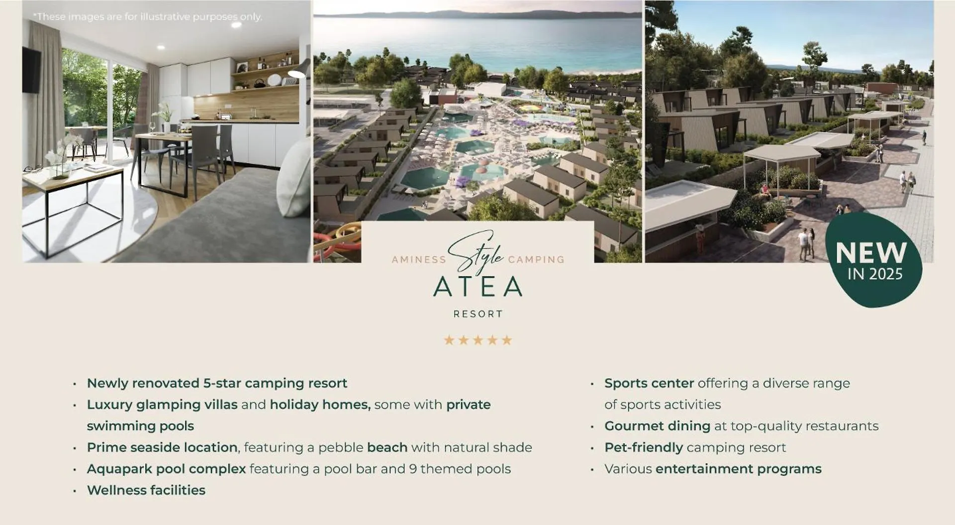 ***** Parco vacanze Aminess Style Glamping Villas & Holiday Homes Atea Njivice Croazia